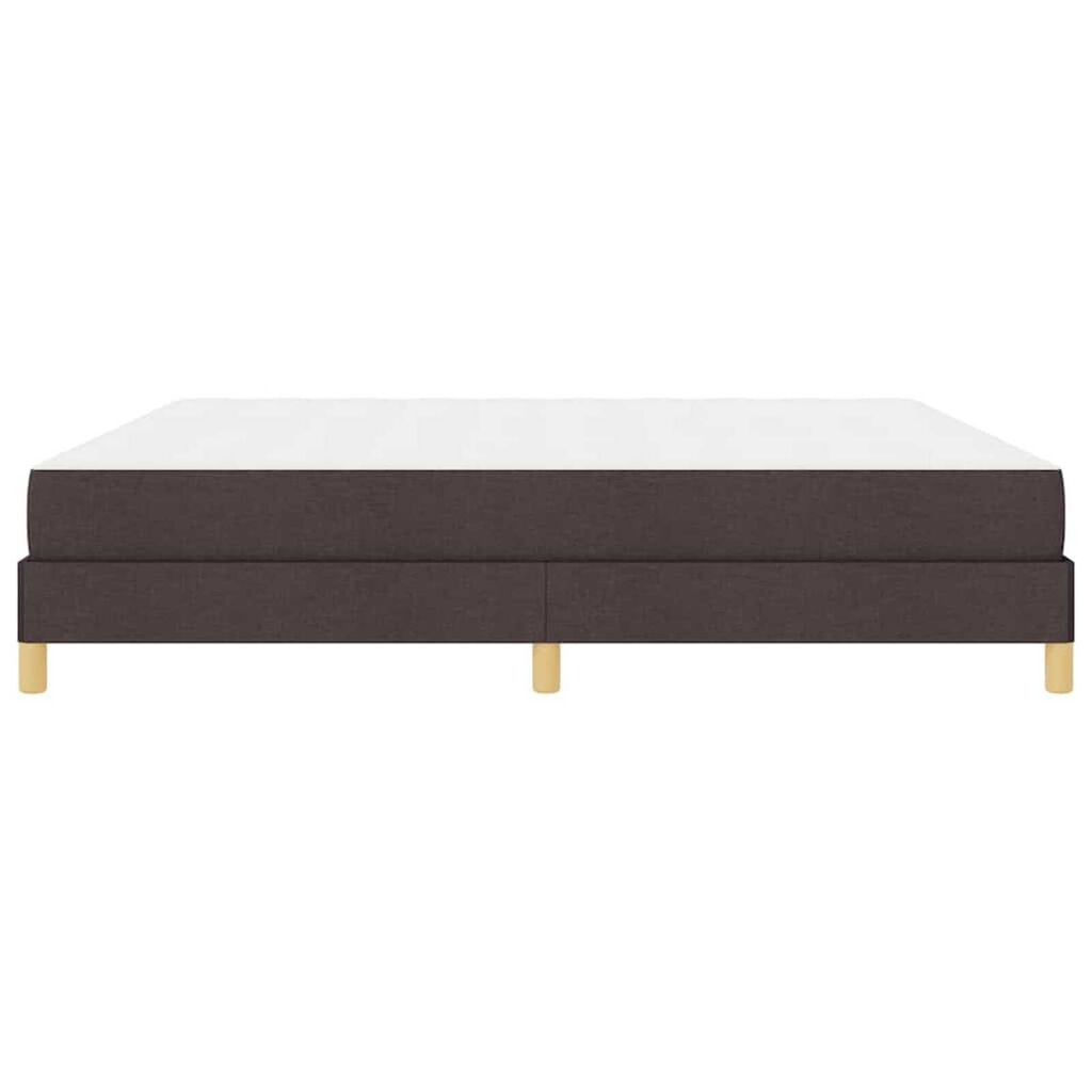vidaXL Κρεβάτι με ελατήρια Καφέ 200 x 200 cm
