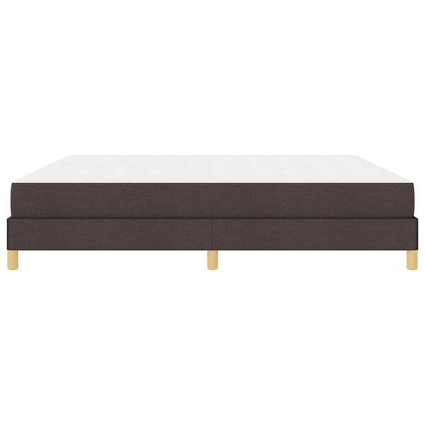 vidaXL Κρεβάτι με ελατήρια Καφέ 200 x 200 cm