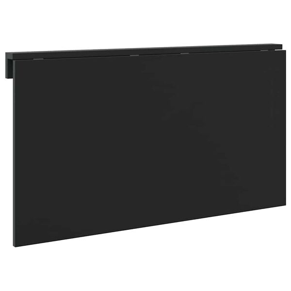 vidaXL Τραπέζι Τοίχου Πτυσσόμενο Μαύρο 100 x 60 x 56 εκ. Επεξεργ. Ξύλο