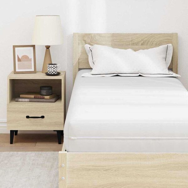 vidaXL Στρώμα Λευκό 70 x 200 cm Πολυεστέρας