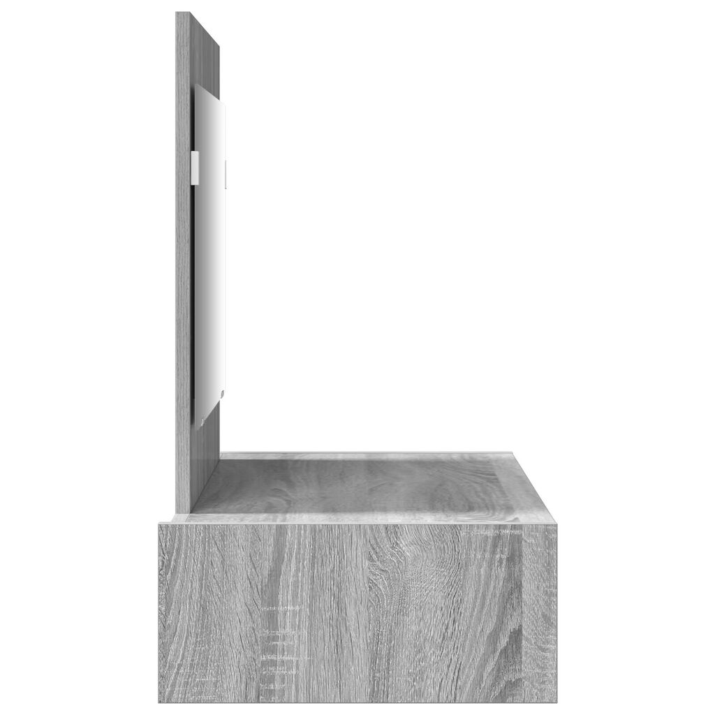 vidaXL Τοίχος με Είδη Περιποίησης Γκρι Sonoma 83x40x70 εκ