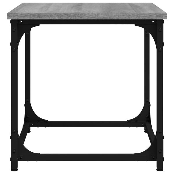 vidaXL Βοηθητικό Τραπέζι Γκρι Sonoma 40x40x40 εκ. Επεξεργασμένο Ξύλο