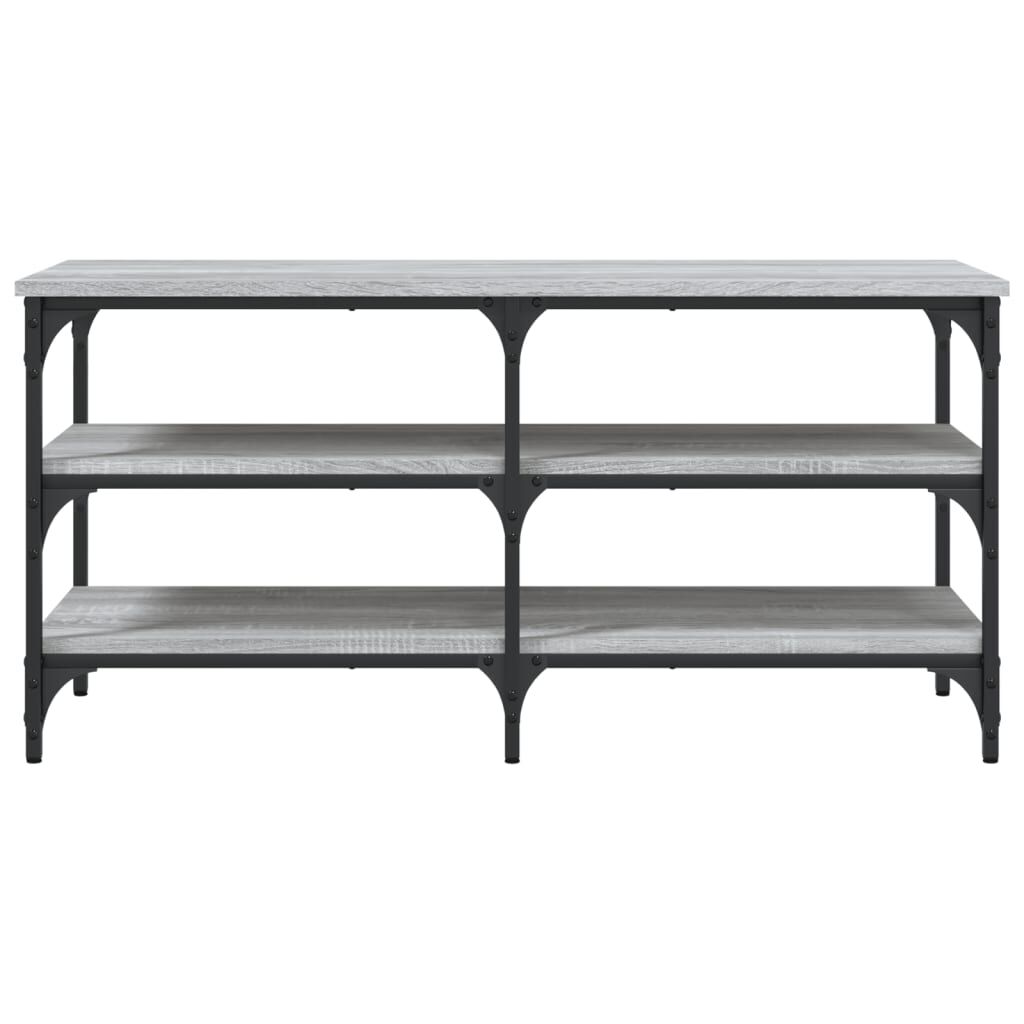 vidaXL Παπουτσοθήκη Γκρι Sonoma 100x38,5x49 εκ. από Επεξεργασμένο Ξύλο