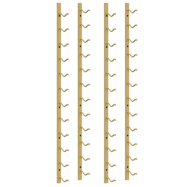 vidaXL &Rho;&alpha;&phi;&iota;έ&rho;&epsilon;&sigmaf; &Kappa;&rho;&alpha;&sigma;&iota;ώ&nu; &Tau;&omicron;ί&chi;&omicron;&upsilon; &gamma;&iota;&alpha; 12 &Phi;&iota;ά&lambda;&epsilon;&sigmaf; 2 &tau;&epsilon;&mu;. &Chi;&rho;&upsilon;&sigma;έ&sigmaf; &Sigma;&iota;&delta;&epsilon;&rho;έ&nu;&iota;&epsilon;&sigmaf;