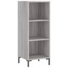 vidaXL Μπουφές Sonoma Γκρι 34,5 x 34 x 180 εκ. από Επεξεργασμένο Ξύλο