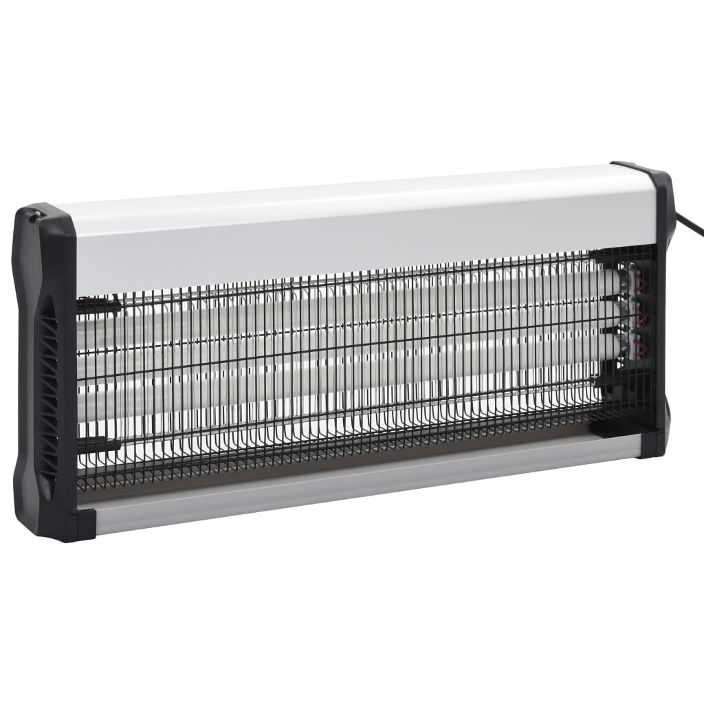 vidaXL Εντομοπαγίδα Ηλεκτρική 60 W Μαύρη από Αλουμίνιο και ABS
