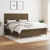 vidaXL &Kappa;&rho;&epsilon;&beta;ά&tau;&iota; Boxspring &mu;&epsilon; &Sigma;&tau;&rho;ώ&mu;&alpha; &Sigma;&kappa;&omicron;ύ&rho;&omicron; &Kappa;&alpha;&phi;έ 180x200 &epsilon;&kappa; &Upsilon;&phi;&alpha;&sigma;&mu;ά&tau;&iota;&nu;&omicron;