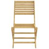vidaXL Καρέκλες Κήπου Πτυσσόμενες 4 τεμ 48,5x61,5x87 εκ. Μασίφ Ακακία