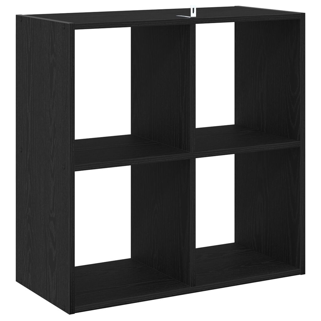 vidaXL Ράφι Μαύρη Δρυς 68,5x32x68,5 εκ Επεξεργασμένο Ξύλο