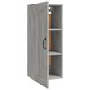 vidaXL Ντουλάπι Κρεμαστό Γκρι Σκυροδέματος 35x34x90 εκ. Επεξ. Ξύλο