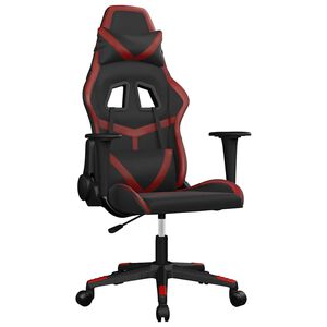vidaXL &Kappa;&alpha;&rho;έ&kappa;&lambda;&alpha; Gaming &Mu;&alpha;&sigma;ά&zeta; &Mu;&alpha;ύ&rho;&omicron;/&mu;&pi;&omicron;&rho;&nu;&tau;ό &alpha;&pi;ό &Sigma;&upsilon;&nu;&theta;&epsilon;&tau;&iota;&kappa;ό &Delta;έ&rho;&mu;&alpha;