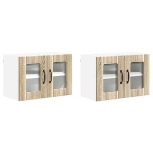 vidaXL &Rho;&alpha;&phi;&iota;έ&rho;&alpha; &tau;&omicron;ί&chi;&omicron;&upsilon; LUCCA 2 pcs Sonoma &Delta;&rho;&upsilon;&sigmaf; 60 x 31 x 40 &epsilon;&kappa;
