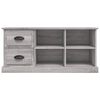vidaXL Έπιπλο Τηλεόρασης Γκρι Sonoma 102x35,5x47,5 εκ. Επεξεργ. Ξύλο