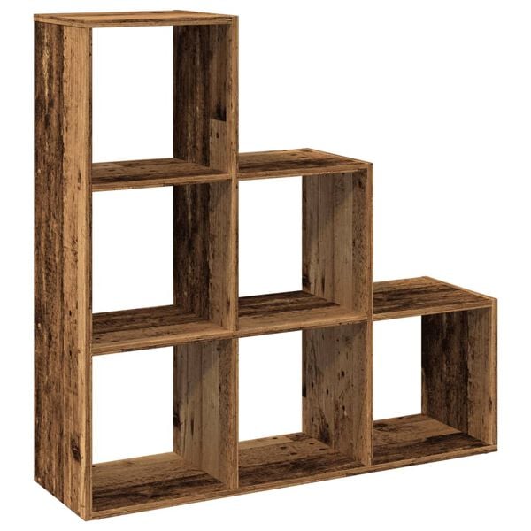 vidaXL Βιβλιοθήκη/Διαχωριστικό Χώρου 3 Επ. 99x29x99 εκ. Επ. Ξύλο