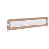 vidaXL &Mu;&pi;ά&rho;&alpha; &Kappa;&rho;&epsilon;&beta;&alpha;&tau;&iota;&omicron;ύ &Pi;&rho;&omicron;&sigma;&tau;&alpha;&tau;&epsilon;&upsilon;&tau;&iota;&kappa;ή &Chi;&rho;ώ&mu;&alpha; Taupe 180x42 &epsilon;&kappa; &Pi;&omicron;&lambda;&upsilon;&epsilon;&sigma;&tau;έ&rho;&alpha;&sigmaf;