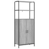 vidaXL Highboard &Gamma;&kappa;&rho;&iota; Sonoma 40 x 33 x 161 &epsilon;&kappa; &Epsilon;&pi;&epsilon;&xi;&epsilon;&rho;&gamma;&alpha;&sigma;&mu;έ&nu;&omicron; &Xi;ύ&lambda;&omicron;