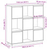 vidaXL Ντουλάπι Ψηλό Μαύρο 110,5x35x117 εκ. από Μασίφ Ξύλο Πεύκου