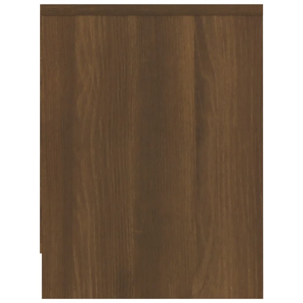 vidaXL Κομοδίνο Χρώμα Καφέ Δρυς 40 x 30 x 40 εκ. Επεξεργασμένο Ξύλο