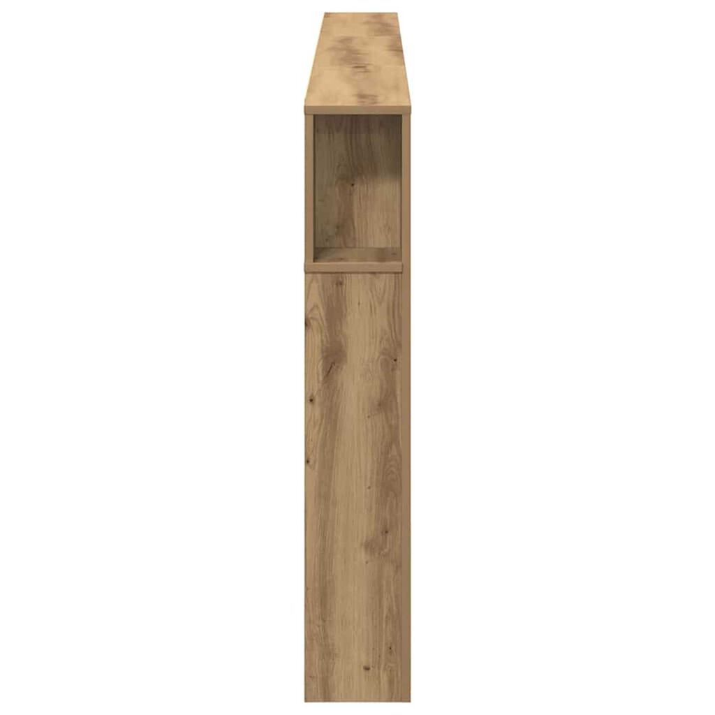 vidaXL Κρεβάτι με Κεφαλάρι 220 x 18,5 x 104,5 εκ. Επεξεργασμένο ξύλο