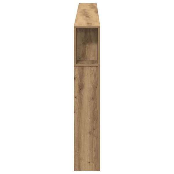 vidaXL Κρεβάτι με Κεφαλάρι 220 x 18,5 x 104,5 εκ. Επεξεργασμένο ξύλο