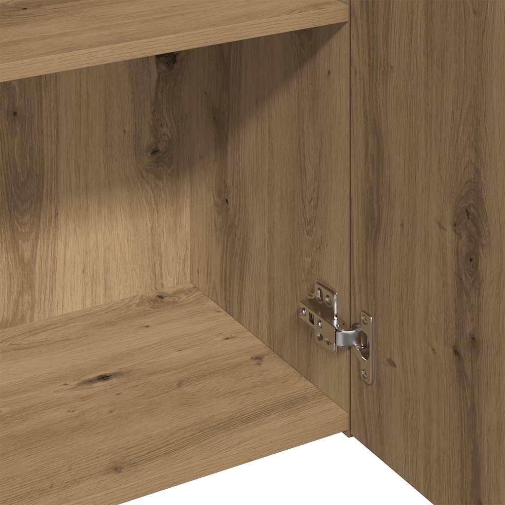 vidaXL Ντουλάπι Αρτισιανή Δρυς 60x32x190 εκ. από Επεξεργασμένο Ξύλο
