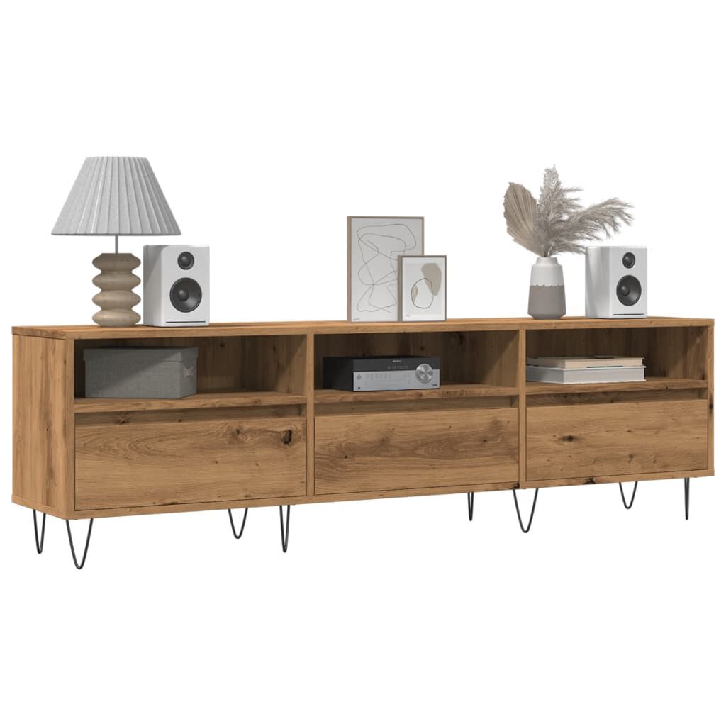 vidaXL Έπιπλο Τηλεόρασης Παλιό Ξύλο 150x30x44,5 εκ. Επεξεργασμένο Ξύλο