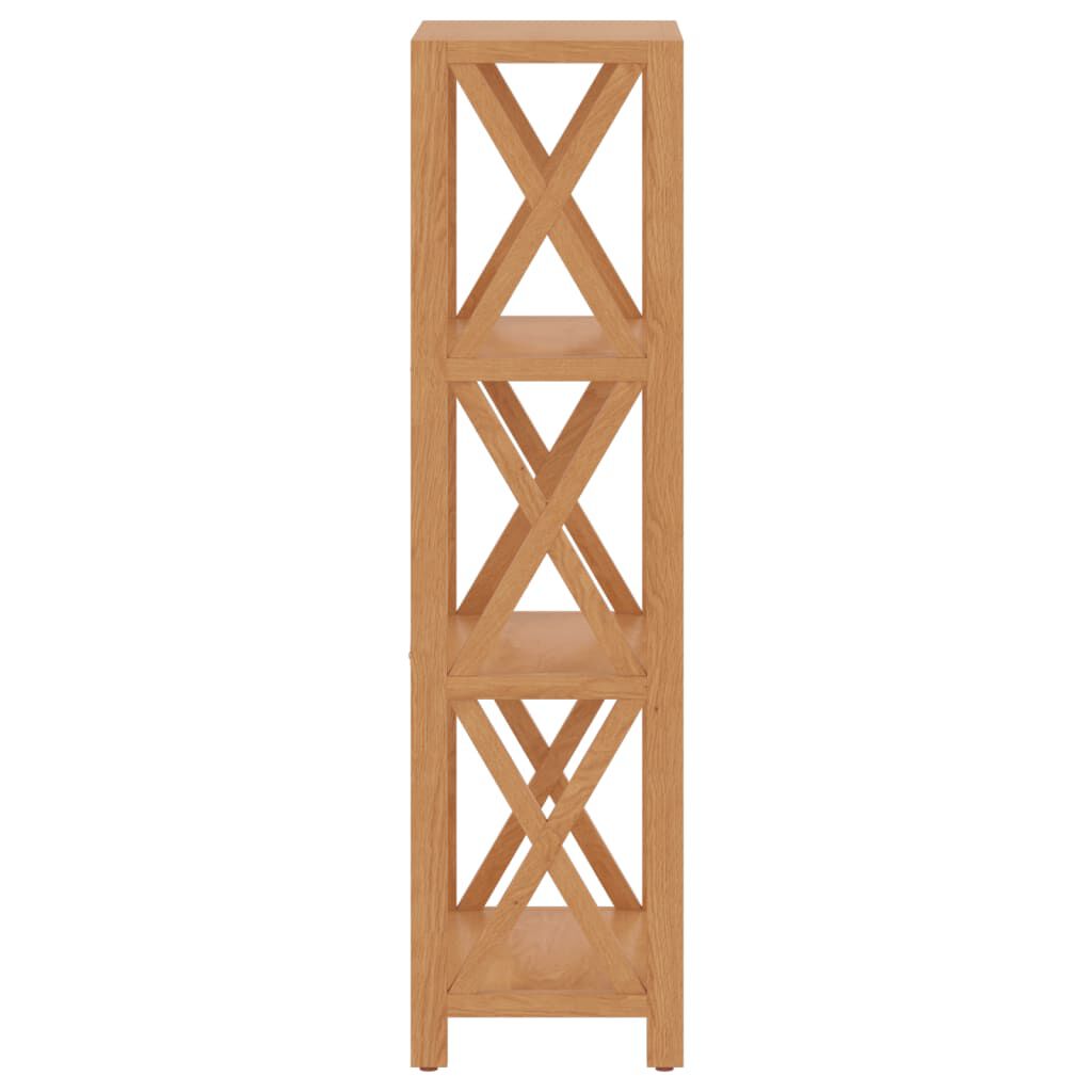 vidaXL Ραφιέρα 4 Επιπέδων 40 x 30 x 112 εκ. από Μασίφ Ξύλο Δρυός