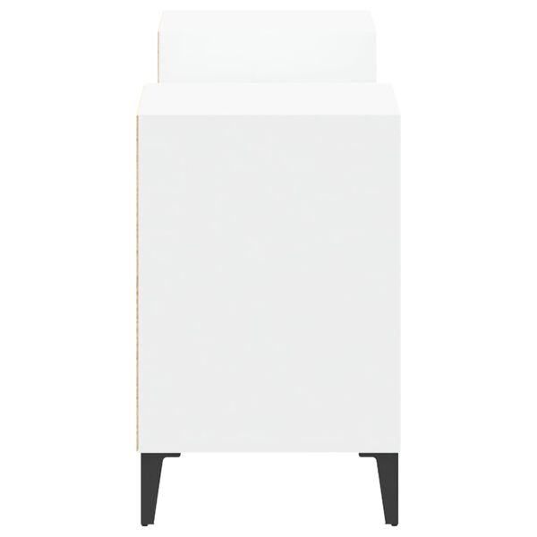vidaXL Έπιπλο Τηλεόρασης Λευκό 160 x 35 x 55 εκ. Επεξεργασμένο Ξύλο