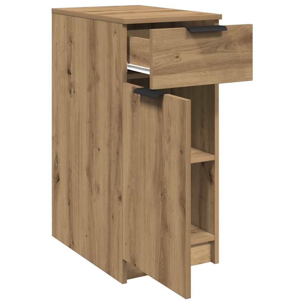 vidaXL Ντουλάπι Γραφείου Artisan Δρυς 33x50x75 εκ. Επεξεργασμένο Ξύλο