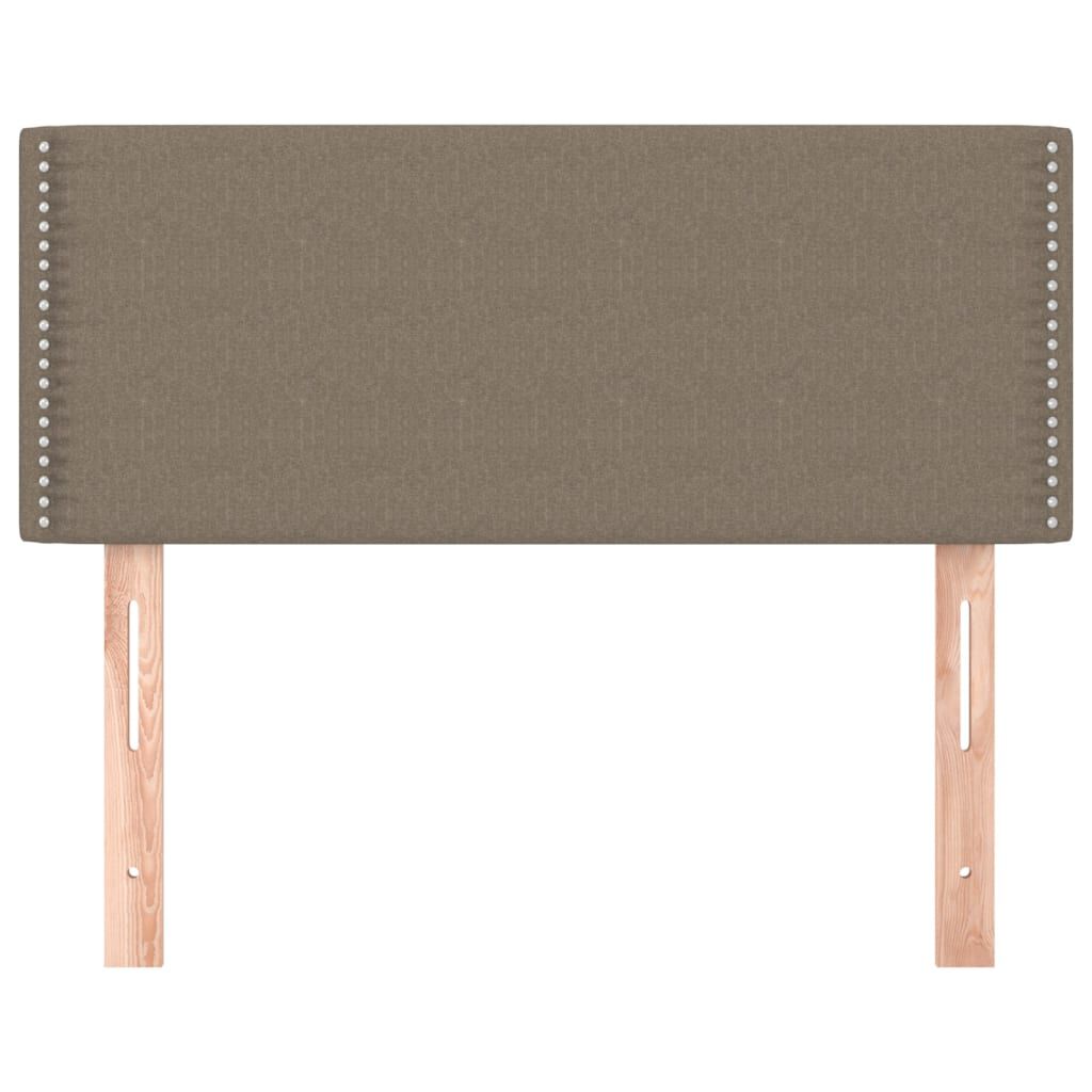 vidaXL Κεφαλάρι Κρεβατιού Taupe 90x5x78/88 εκ. Υφασμάτινο