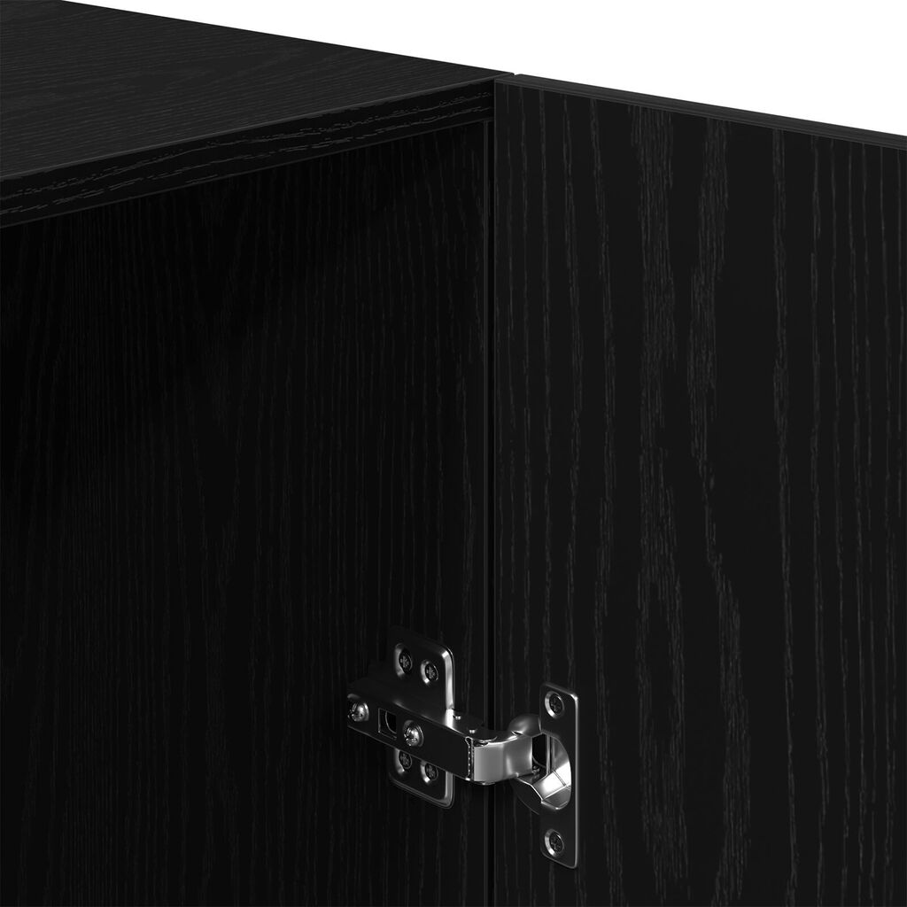VidaXL Ντουλάπα Πλυντηρίου Μαύρη Δρυς 70,5x71,5x91,5 εκ από Επεξεργασμένο Ξύλο