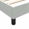 vidaXL &Kappa;&rho;&epsilon;&beta;ά&tau;&iota; Boxspring &mu;&epsilon; &Sigma;&tau;&rho;ώ&mu;&alpha; & LED &Alpha;&nu;&omicron;&iota;&chi;&tau;ό &Gamma;&kappa;&rho;&iota; 140x220 &epsilon;&kappa;. &Beta;&epsilon;&lambda;&omicron;ύ&delta;&iota;&nu;&omicron;