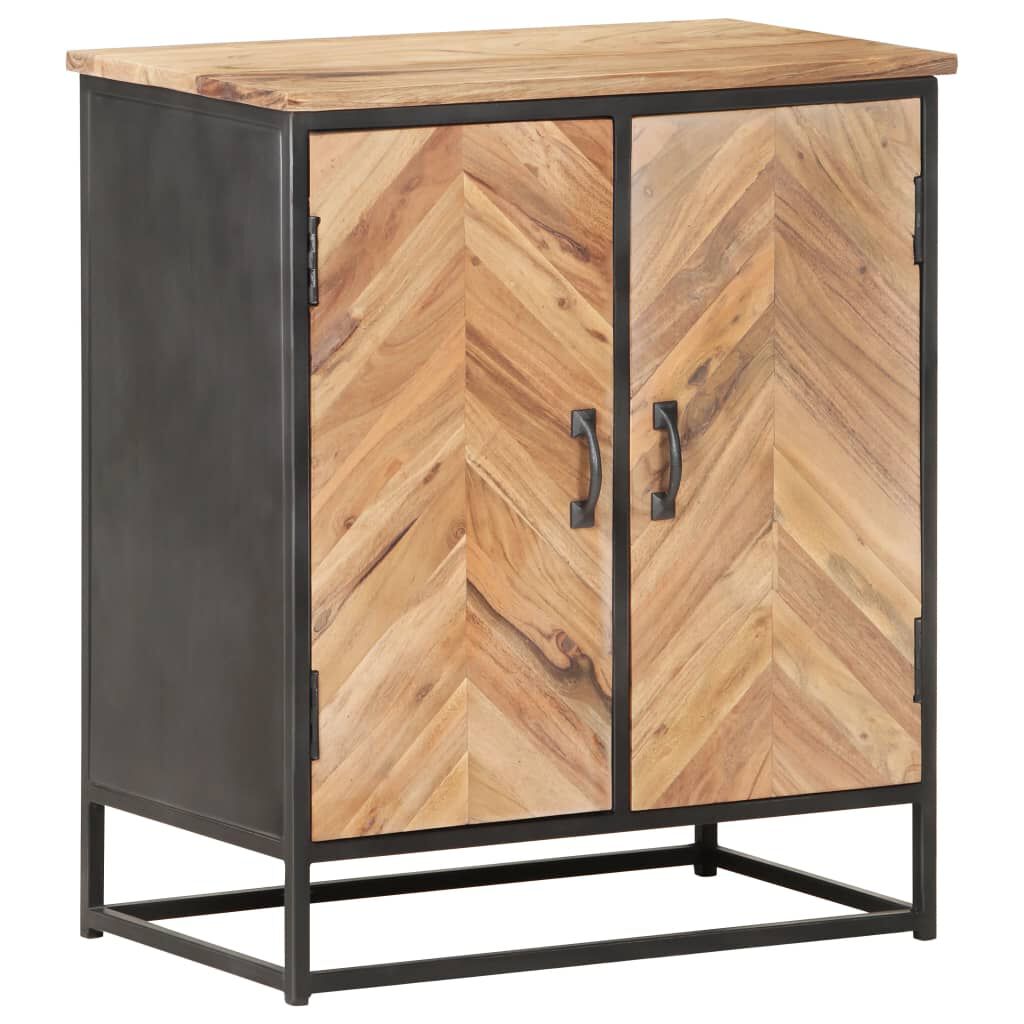 vidaXL Ντουλάπι 60 x 35 x 70 εκ. από Μασίφ Ξύλο Ακακίας