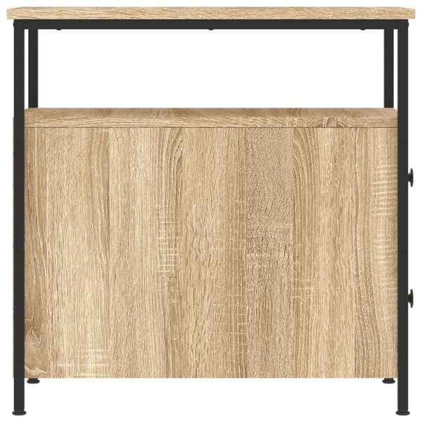 vidaXL Κομοδίνο Sonoma Δρυς 30 x 60 x 60 εκ. από Επεξεργασμένο Ξύλο