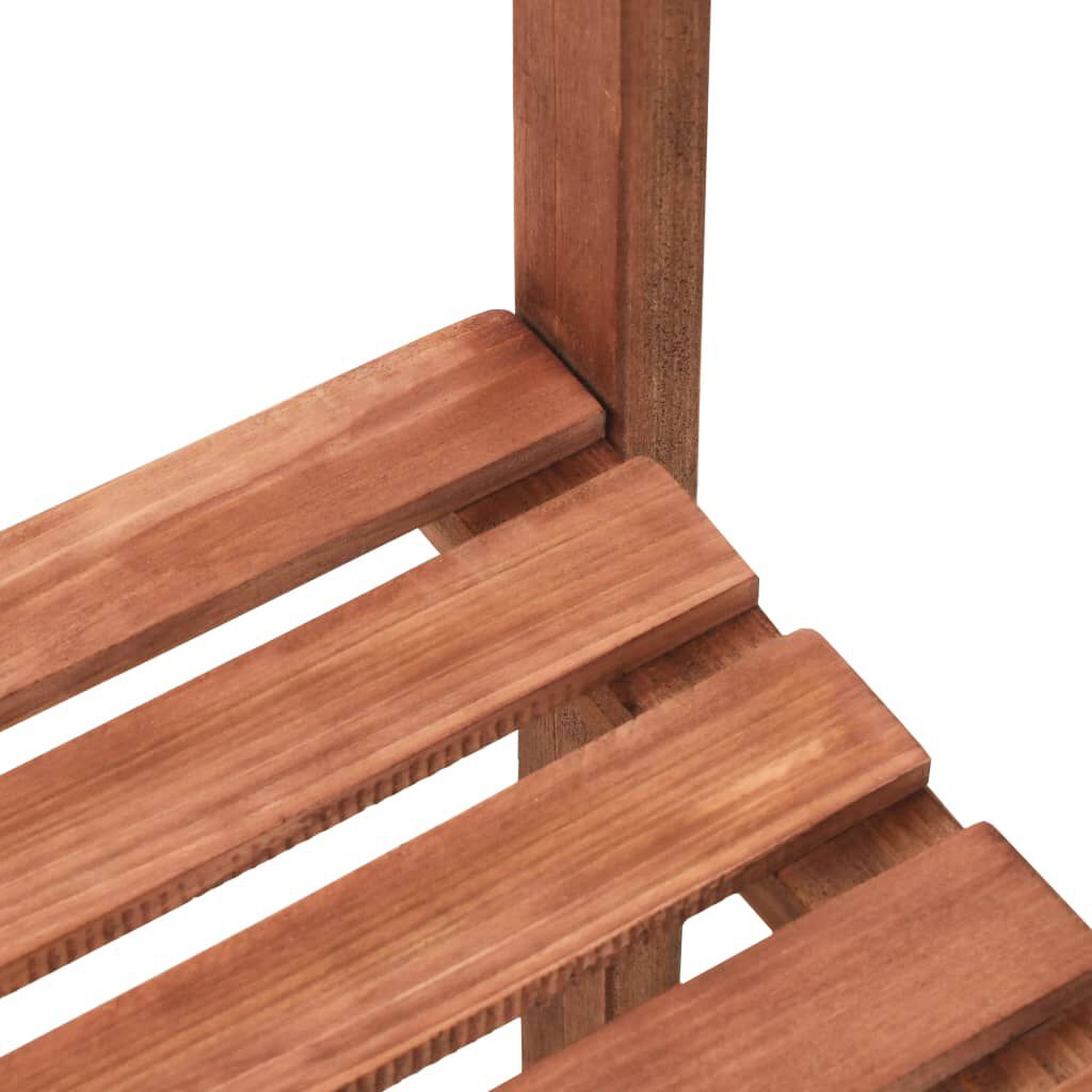 vidaXL Ραφιέρα Φυτών 45 x 40 x 145 εκ. από Ξύλο Κέδρου