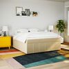 vidaXL &Kappa;&rho;&epsilon;&beta;ά&tau;&iota; Boxspring &mu;&epsilon; &Sigma;&tau;&rho;ώ&mu;&alpha; &Kappa;&rho;&epsilon;&mu; 180x200 &epsilon;&kappa;. &Upsilon;&phi;&alpha;&sigma;&mu;ά&tau;&iota;&nu;&omicron;