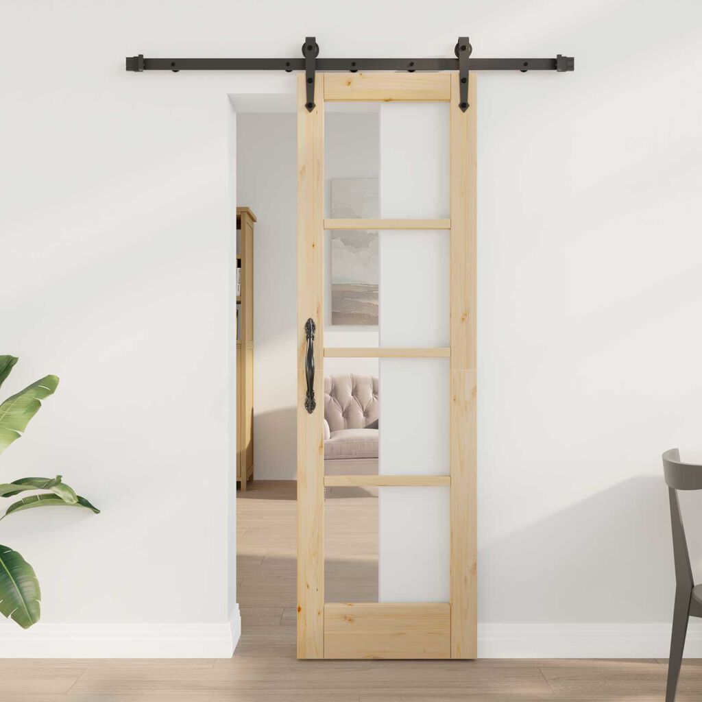 Συρόμενη Πόρτα vidaXL με Σετ Hardware 'ORKDAL'61x198.5 εκ.