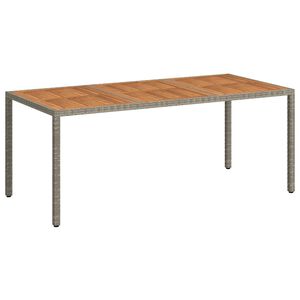 vidaXL &Tau;&rho;&alpha;&pi;έ&zeta;&iota; &Kappa;ή&pi;&omicron;&upsilon; &Gamma;&kappa;&rho;&iota; 190x90x75 &epsilon;&kappa;. &Sigma;&upsilon;&nu;&theta;&epsilon;&tau;&iota;&kappa;ό &Rho;&alpha;&tau;ά&nu; / &Xi;ύ&lambda;&omicron; &Alpha;&kappa;&alpha;&kappa;ί&alpha;&sigmaf;