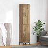vidaXL Highboard Artisan Oak 69,5 x 34 x 180 &epsilon;&kappa;. &Epsilon;&pi;&epsilon;&xi;&epsilon;&rho;&gamma;&alpha;&sigma;&mu;έ&nu;&omicron; &xi;ύ&lambda;&omicron;