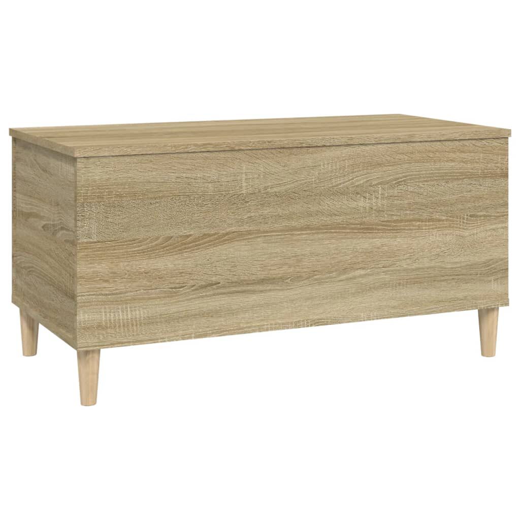 vidaXL Τραπεζάκι Σαλονιού Sonoma Δρυς 90x44,5x45εκ. Επεξεργασμένο Ξύλο