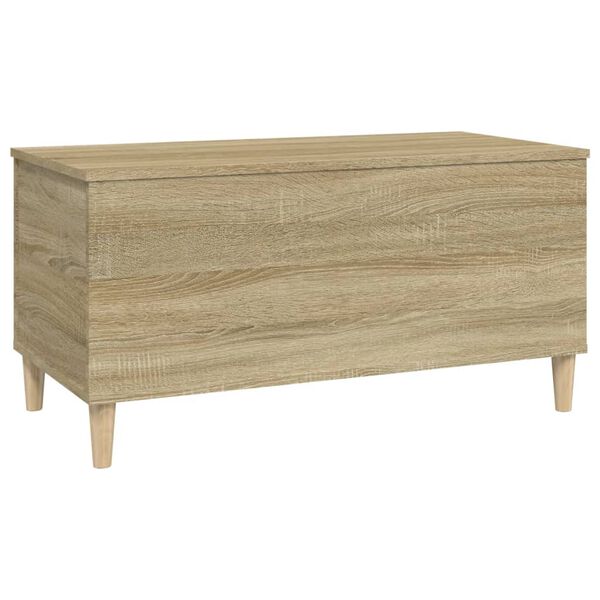 vidaXL Τραπεζάκι Σαλονιού Sonoma Δρυς 90x44,5x45εκ. Επεξεργασμένο Ξύλο