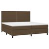 vidaXL &Kappa;&rho;&epsilon;&beta;ά&tau;&iota; Boxspring &mu;&epsilon; &Sigma;&tau;&rho;ώ&mu;&alpha; &Sigma;&kappa;&omicron;ύ&rho;&omicron; &Kappa;&alpha;&phi;έ 200x200 &epsilon;&kappa;. &Upsilon;&phi;&alpha;&sigma;&mu;ά&tau;&iota;&nu;&omicron;