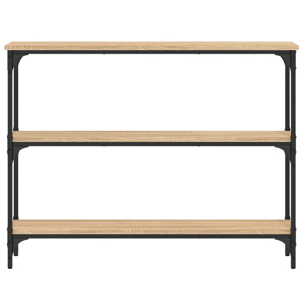vidaXL Τραπέζι Κονσόλα Sonoma Δρυς 100x22,5x75 εκ. Επεξεργασμένο Ξύλο