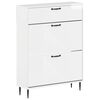 vidaXL &Nu;&tau;&omicron;&upsilon;&lambda;ά&pi;&alpha; &Pi;&alpha;&pi;&omicron;&upsilon;&tau;&sigma;&iota;ώ&nu; HAARLEM 78 x 24 x 103 &epsilon;&kappa;. &Gamma;&upsilon;&alpha;&lambda;&iota;&sigma;&tau;&epsilon;&rho;ό &Lambda;&epsilon;&upsilon;&kappa;ό