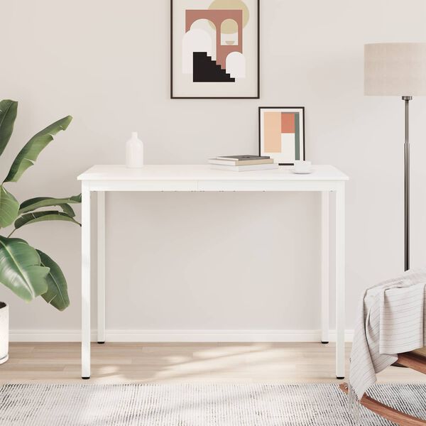 vidaXL &Tau;&rho;&alpha;&pi;έ&zeta;&iota; &mu;&pi;&alpha;&rho; &Lambda;&epsilon;&upsilon;&kappa;ό 110 x 55 x 105 &epsilon;&kappa;. &Sigma;&tau;&epsilon;&rho;&epsilon;ά &xi;&upsilon;&lambda;&epsilon;ί&alpha; &pi;&epsilon;ύ&kappa;&omicron;&upsilon;