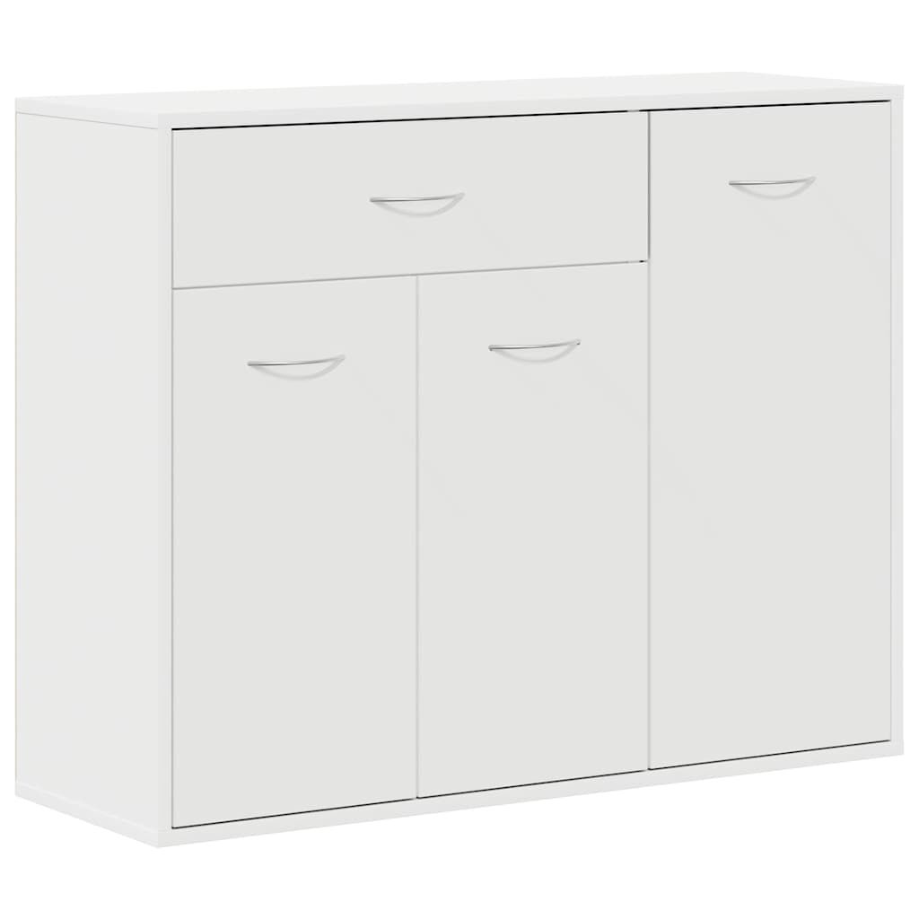 vidaXL Μπουφές Λευκός 88 x 30 x 70 εκ. από Επεξ. Ξύλο