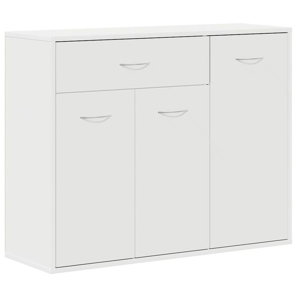 vidaXL Μπουφές Λευκός 88 x 30 x 70 εκ. από Επεξ. Ξύλο
