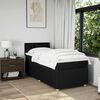vidaXL &Kappa;&rho;&epsilon;&beta;ά&tau;&iota; Boxspring &mu;&epsilon; &Sigma;&tau;&rho;ώ&mu;&alpha; &Mu;&alpha;ύ&rho;&omicron; 80 x 200 &epsilon;&kappa;. &Upsilon;&phi;&alpha;&sigma;&mu;ά&tau;&iota;&nu;&omicron;