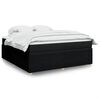 vidaXL &Kappa;&rho;&epsilon;&beta;ά&tau;&iota; Boxspring &mu;&epsilon; &Sigma;&tau;&rho;ώ&mu;&alpha; &Mu;&alpha;ύ&rho;&omicron; 180x200 &epsilon;&kappa;. &Upsilon;&phi;&alpha;&sigma;&mu;ά&tau;&iota;&nu;&omicron;