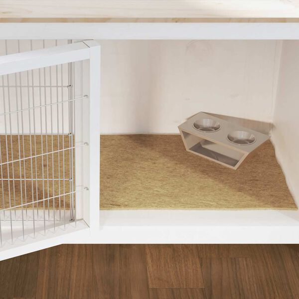 vidaXL Στρώμα κάνναβης για τρωκτικά 1x1 m 5 mm